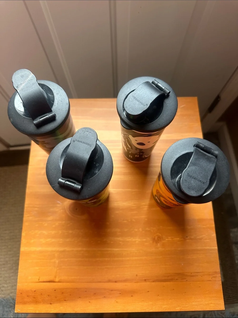 Tupperware Halloween Cup set of 4